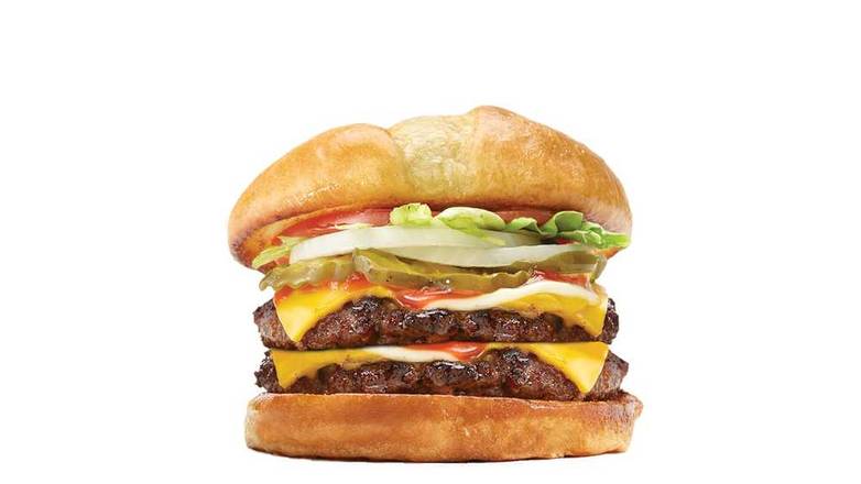 Order Double QP Burger food online from Halo Burger store, Burton on bringmethat.com