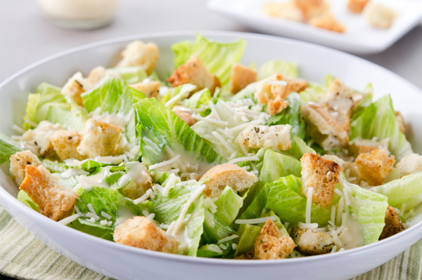 Order Large Caesar Salad food online from New York Pizza & Pasta store, Pleasant Hill on bringmethat.com