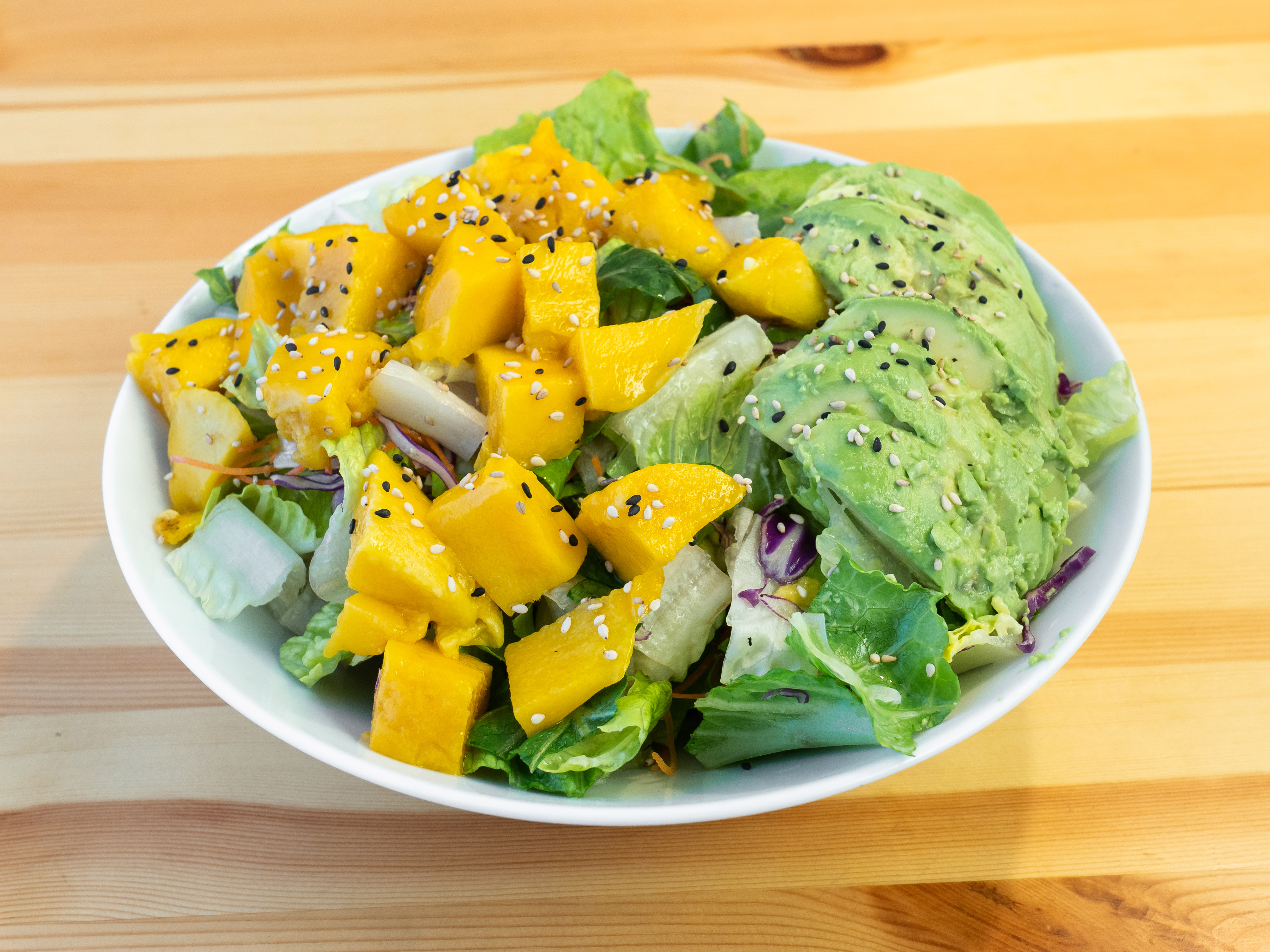 Order 23. Mango and Avocado Salad food online from Maki Yaki store, Dana Point on bringmethat.com