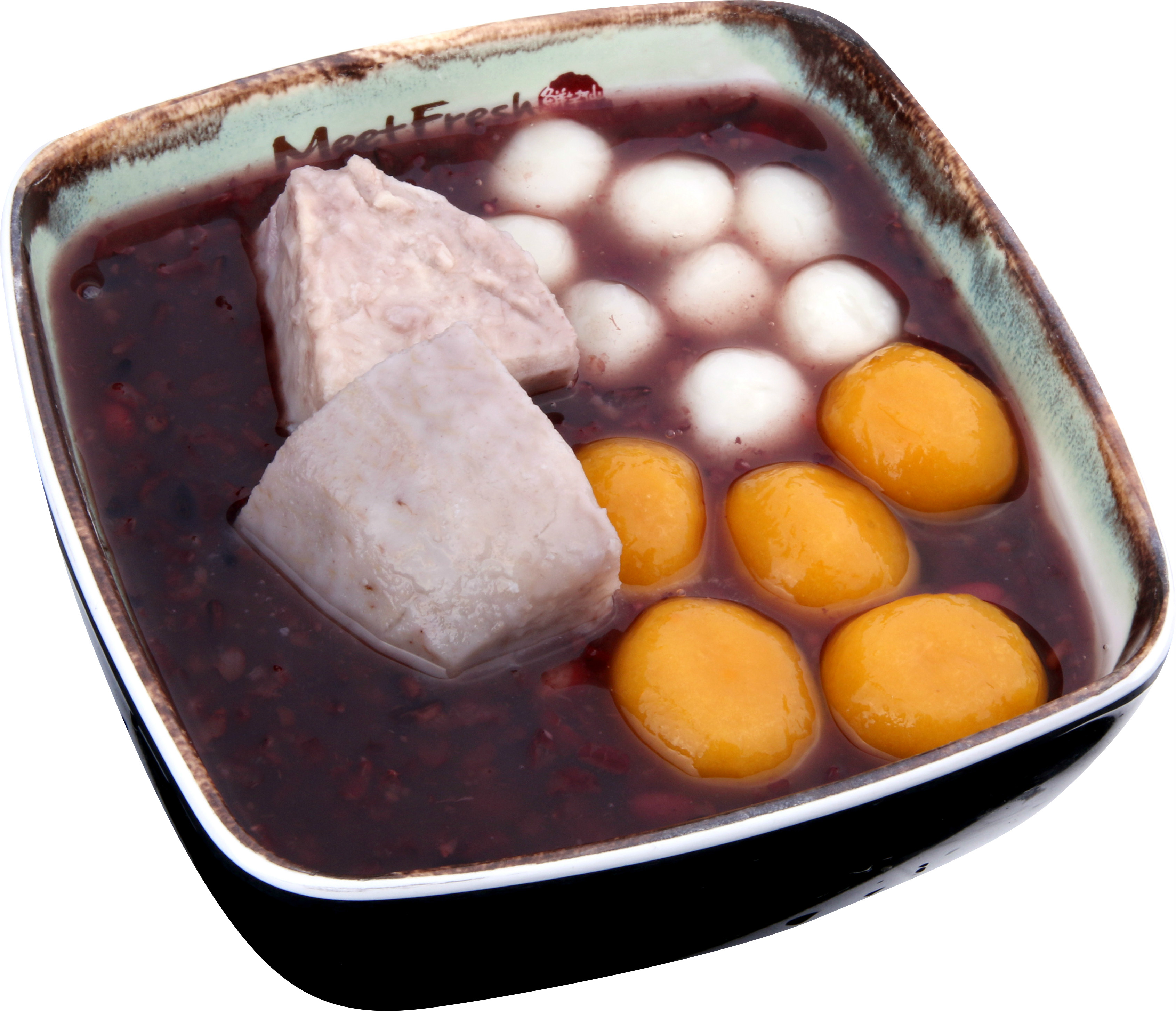 Order Hot Purple Rice Soup food online from Meet Fresh store, Plano on bringmethat.com