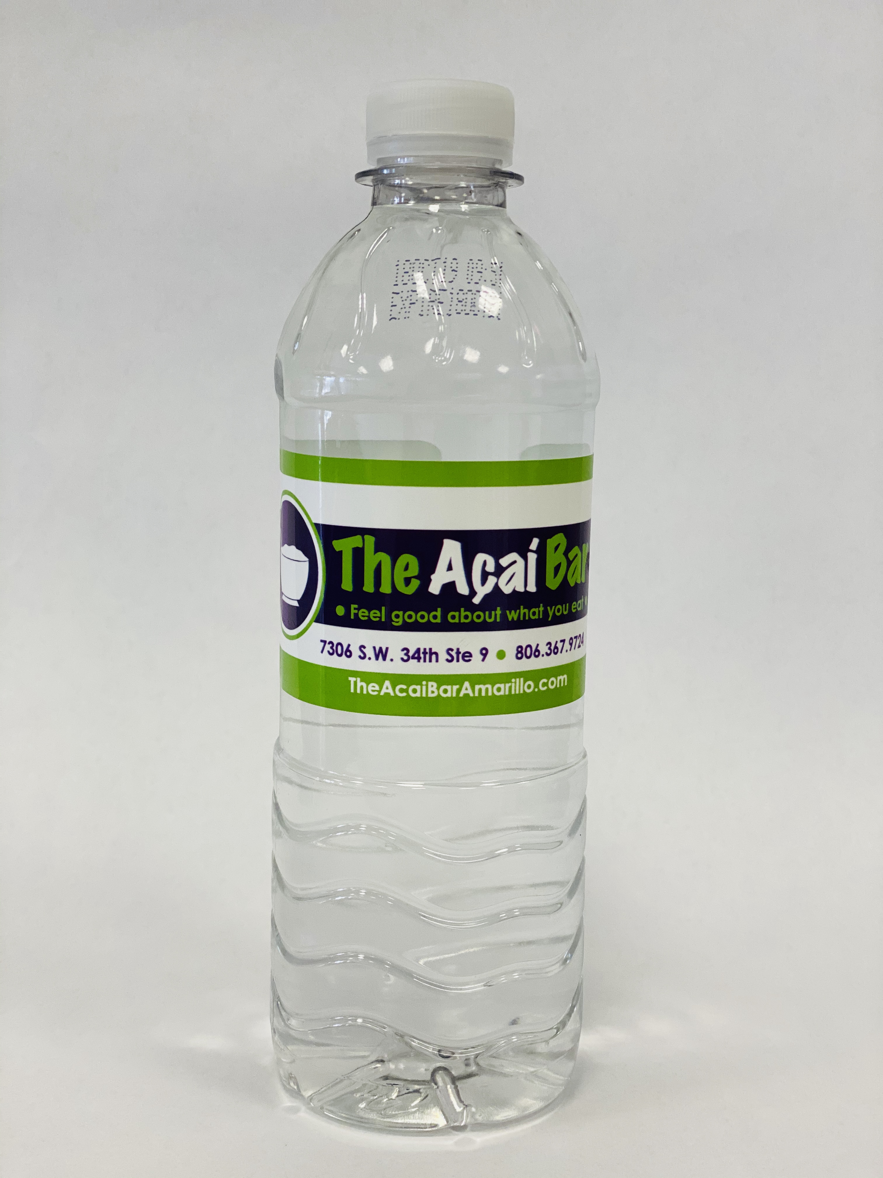 Order Bottled Water food online from The Acai Bar store, Amarillo on bringmethat.com