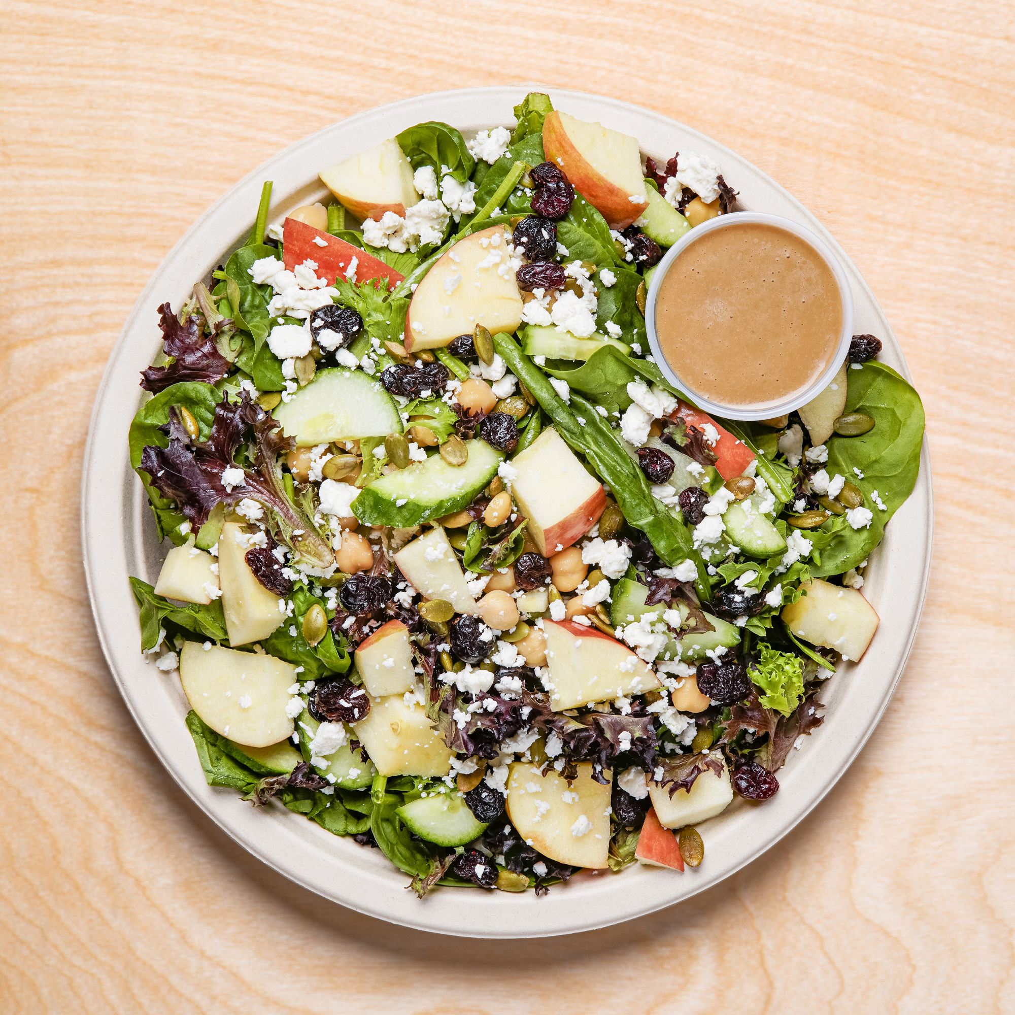 Order Apple Harvest Salad food online from Green Tomato Grill store, Brea on bringmethat.com
