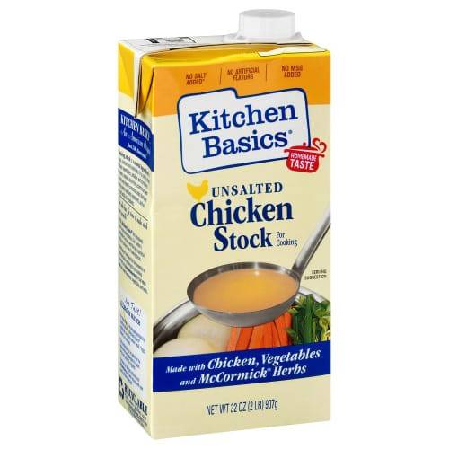 Order Kitchen Basics · Unsalted Chicken Stock (32 oz) food online from Vons store, Hermosa Beach on bringmethat.com