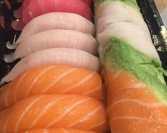 Order Tri-Color Sushi food online from Wu's Garden store, Upper Leacock on bringmethat.com