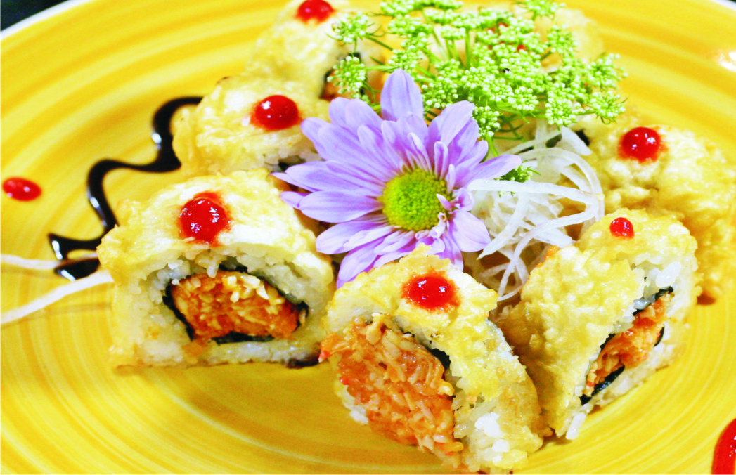 Order 8. Love Special Tempura Roll food online from I Love Sushi store, Santa Clarita on bringmethat.com