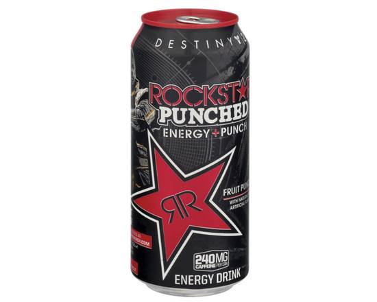 Order Rockstar Punched Fruit Punch (16 fl oz) food online from Loma Mini Market store, Long Beach on bringmethat.com