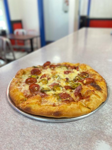 Order Firehouse Pizza food online from Dumm Pizza & Subs store, Riverdale Park on bringmethat.com
