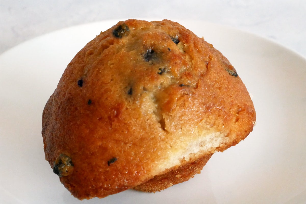 Order Blueberry Muffin food online from Broken Yolk Cafe store, Orange on bringmethat.com