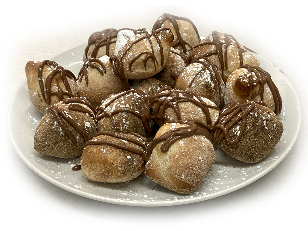 Order Nutella Bites food online from Pizza Man store, North Hollywood on bringmethat.com