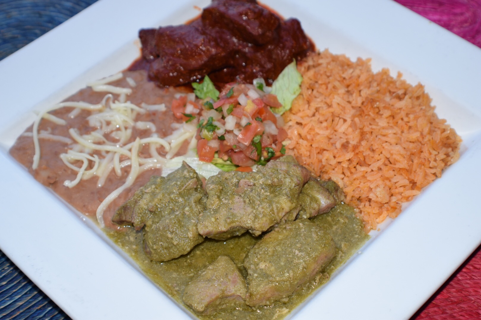 Order Chile Verde food online from Los Tres Chiles store, Santa Rosa on bringmethat.com
