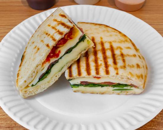 Order The Meatless Panini food online from Superior Gourmet Marketplace store, New York on bringmethat.com