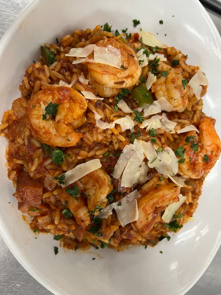 Order Jambalaya food online from Cast Plates & Pints store, Cave Spring on bringmethat.com