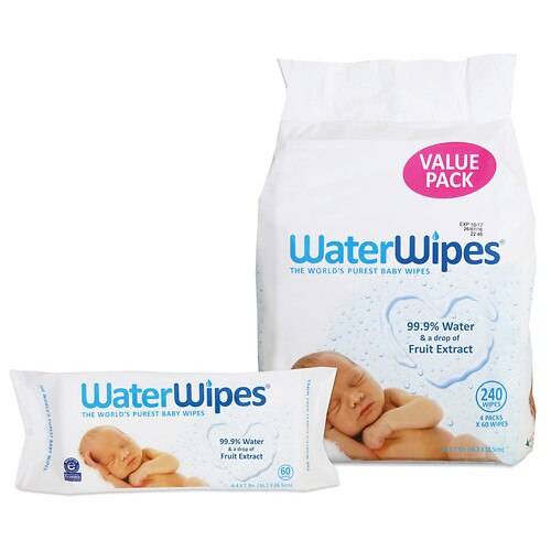 Order WaterWipes Biodegradable Baby Wipes - 28.0 ea food online from Walgreens store, Westhampton on bringmethat.com