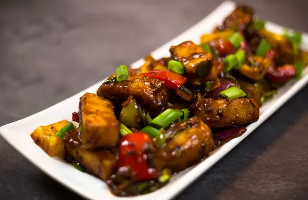 Order Chili Paneer food online from Bawarchi store, Wilmington on bringmethat.com