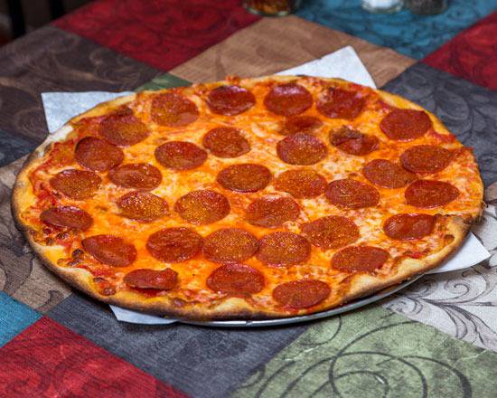 Order 16" Pepperoni Pizza food online from Marco Pizzeria store, Branford on bringmethat.com
