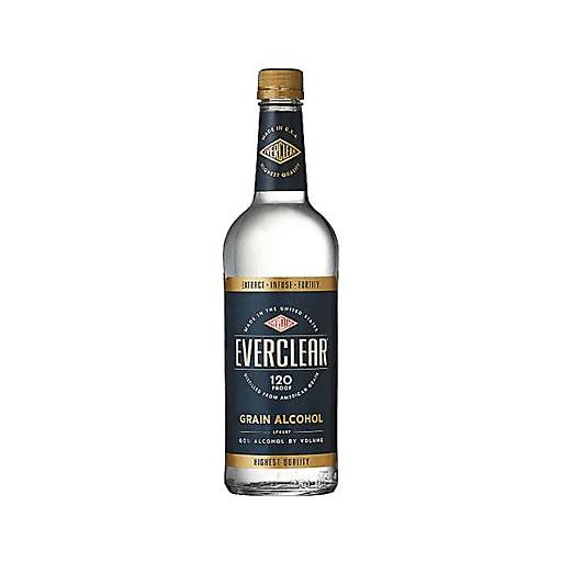 Order Everclear Grain Alcohol 120 Proof (750 ML) 122113 food online from Bevmo! store, Costa Mesa on bringmethat.com