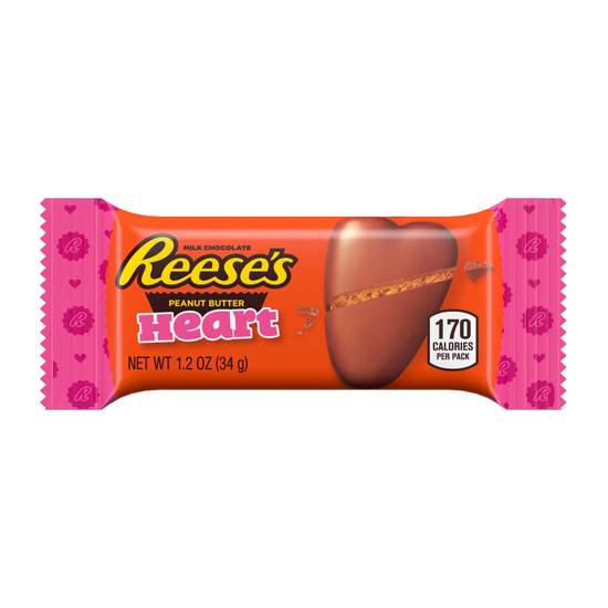 Order Reese's Peanut Butter Heart - 1.2 oz food online from Rite Aid store, AMBRIDGE on bringmethat.com
