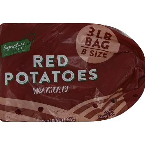 Order Signature Farms · Red Potatoes (3 lb) food online from Jewel-Osco store, Arlington Heights on bringmethat.com