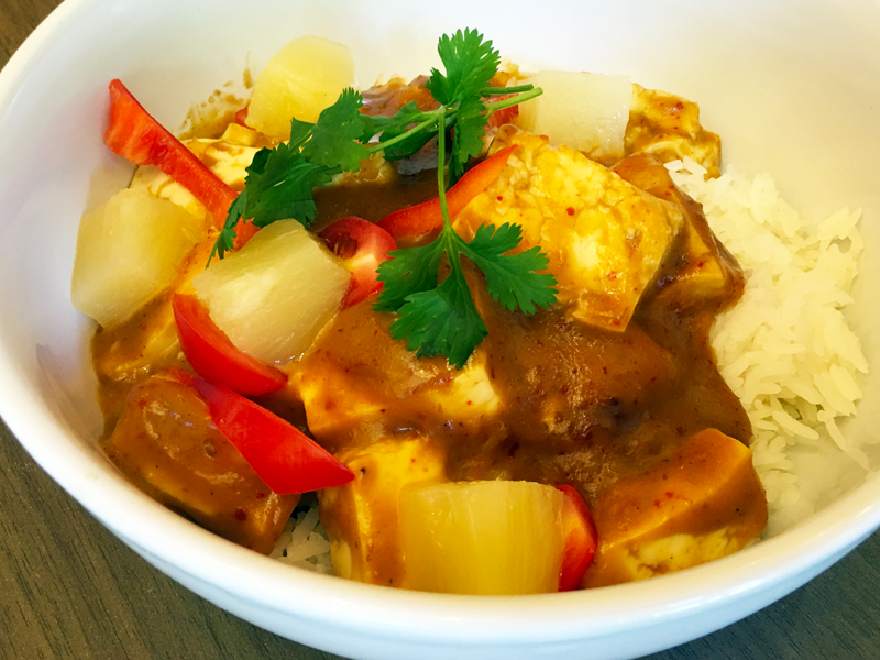 Order Curry Tofu Bowl food online from Jumbowl store, Brookline on bringmethat.com