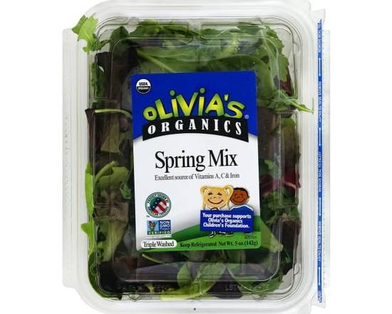 Order Olivia's · Spring Mix (5 oz) food online from Shaw's store, Newburyport on bringmethat.com