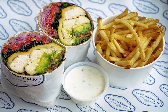 Order Country Club Wrap food online from East hampton sandwich co. store, Dallas on bringmethat.com