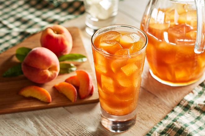 Order Peach Tea food online from Cracker Barrel Old Country Store store, Corinth on bringmethat.com