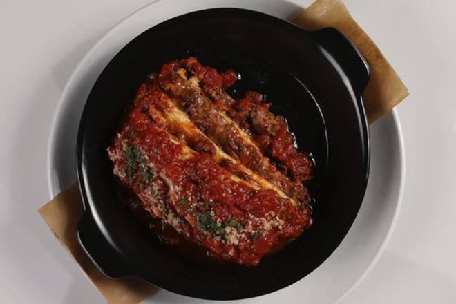 Order LASAGNA BOLOGNESE food online from Macaroni Grill store, Cerritos on bringmethat.com