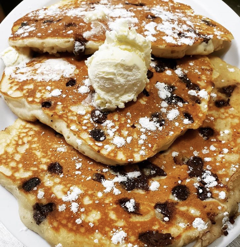 Order Chocolate Chip Pancakes food online from Giannella Deli store, Glen Rock on bringmethat.com