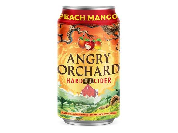 Order Angry Orchard Hard Fruit Cider Peach Mango - 6x 12oz Cans food online from Goody Goody Liquor store, Addison on bringmethat.com