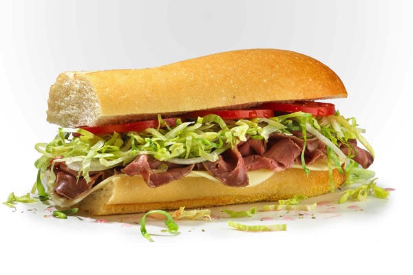 Order #6  Roast Beef and Provolone food online from Jersey Mike's store, Charlotte on bringmethat.com