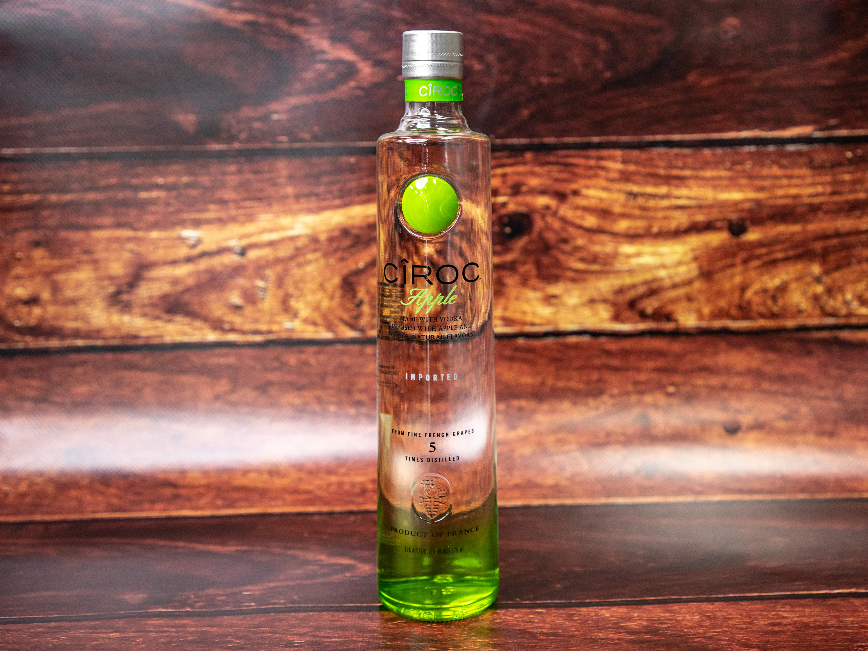 Order CIROC APPLE 750ML food online from Chantry Wine And Liquor store, Riverside on bringmethat.com