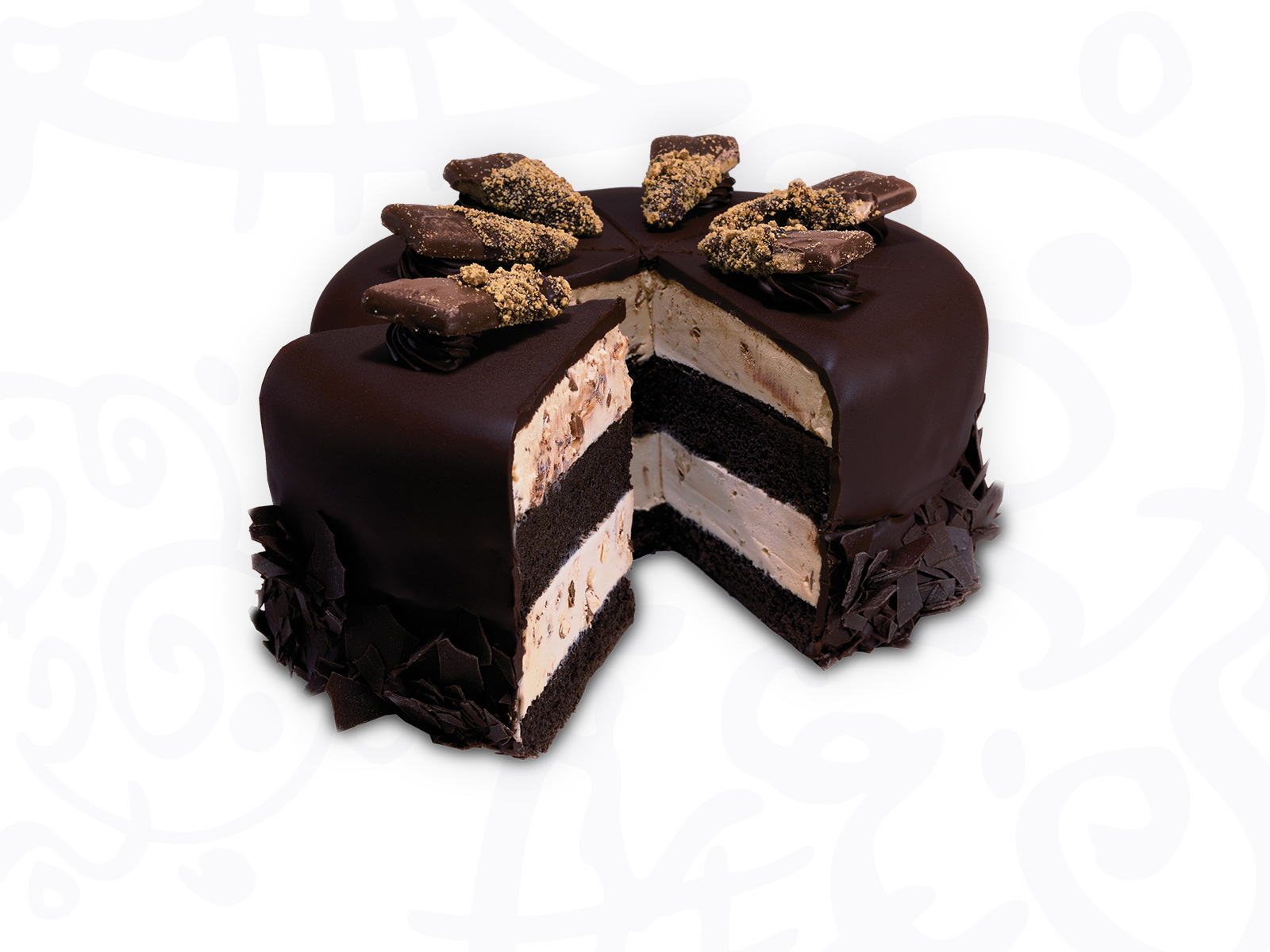 Order Coffee House Crunch - Ice Cream Cake food online from Cold Stone Otsego store, Otsego on bringmethat.com
