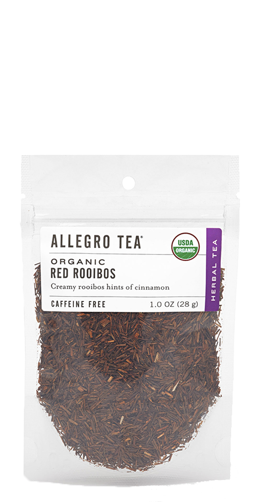 Order Organic Red Rooibos (1 oz.) Tea food online from Allegro Coffee Company store, Greensboro on bringmethat.com