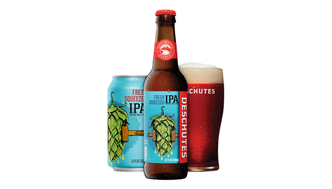 Order Deschutes Fresh Squeezed IPA 6 Pack 12oz Bottles food online from Dimension Liquor store, Lake Forest on bringmethat.com