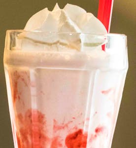 Order Strawberry Malt food online from Cafe 50's (west la) store, Los Angeles on bringmethat.com