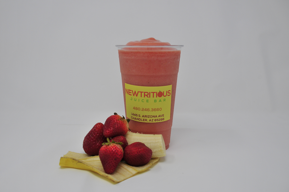 Order Sassy Strawberry Smoothie food online from Newtritious Juice store, Chandler on bringmethat.com