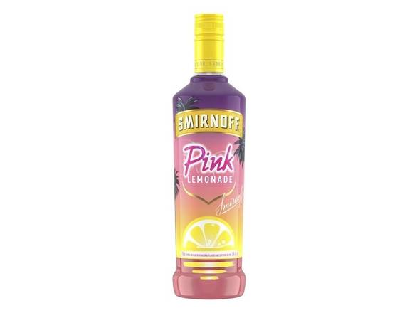 Order Smirnoff Pink Lemonade - 750ml Bottle food online from Josh Wines & Liquors Inc store, New York on bringmethat.com