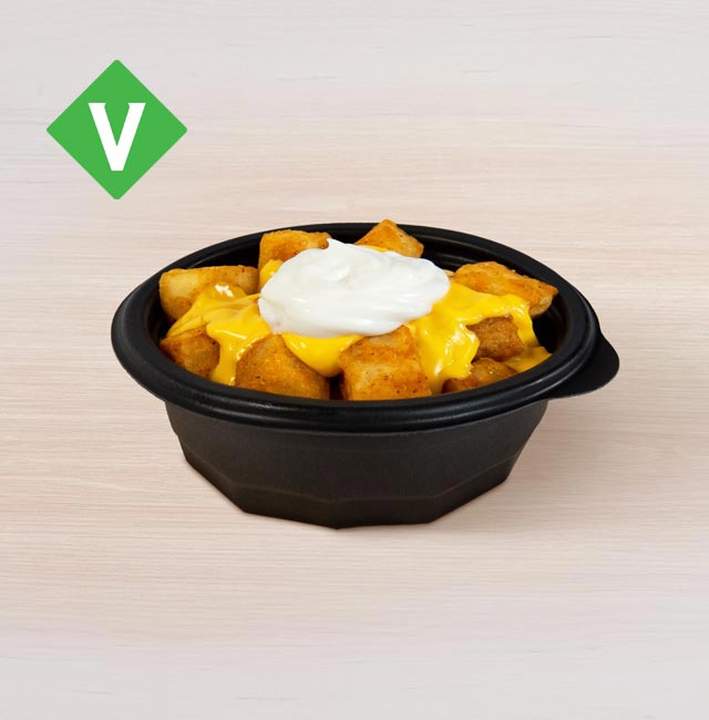 Order Cheesy Fiesta Potatoes food online from Taco Bell store, Bloomington on bringmethat.com