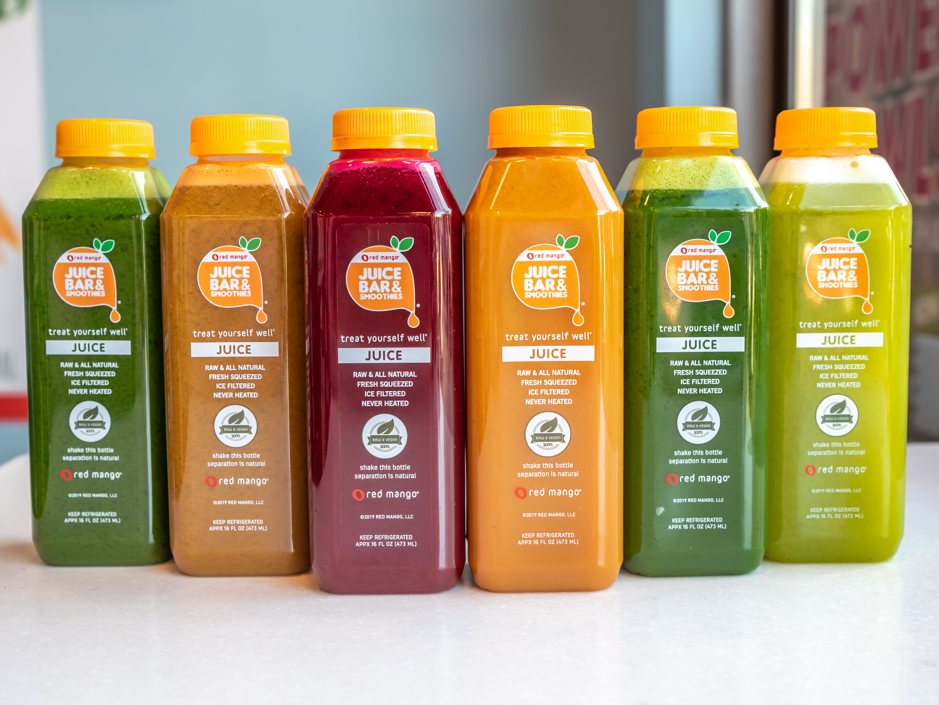 Order Raw6 Restore Juice(The 1-Day Juice Plan for Total Revitalization) food online from Red Mango store, Woodbridge on bringmethat.com