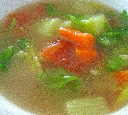 Order 25. Chicken Mixed Vegetable Soup food online from King Kong Chinese Restaurant store, Oakland on bringmethat.com
