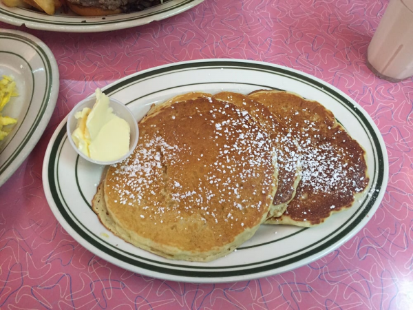 Order Whole Wheat Pancakes food online from Pete's grill store, Sunnyside on bringmethat.com