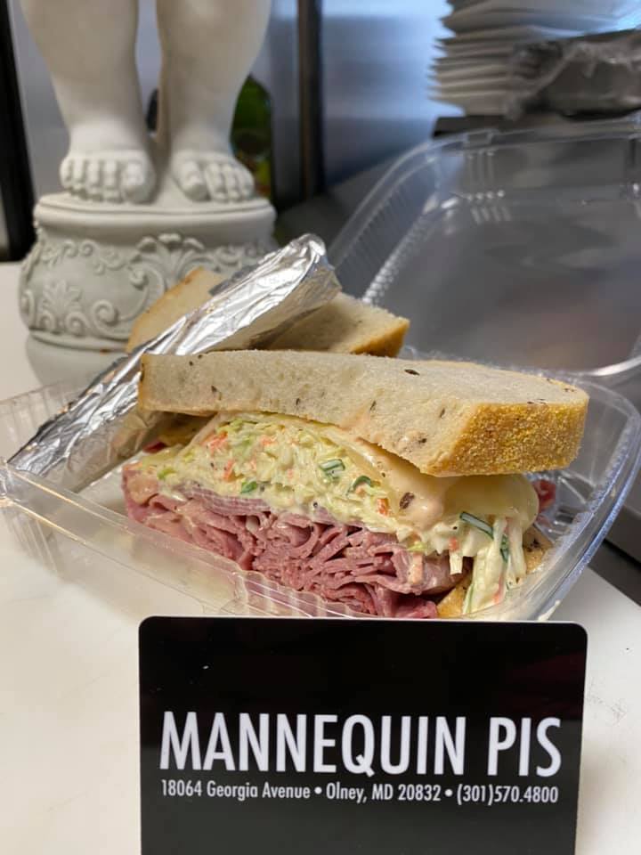 Order Slaw Sandwich food online from Mannequin Pis store, Olney on bringmethat.com