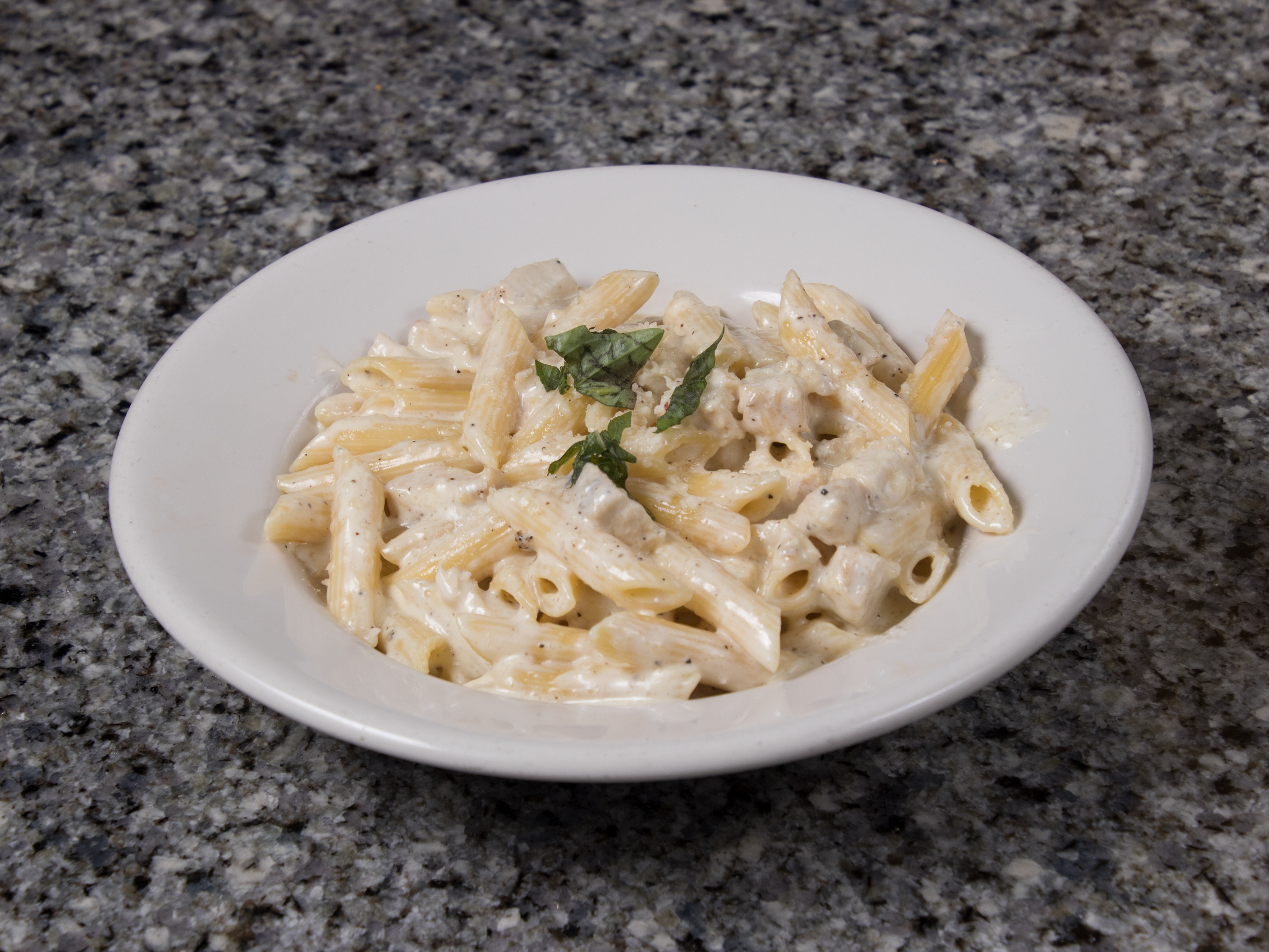 Order Chicken Alfredo Pasta food online from Star Pizza & Pasta store, Canton on bringmethat.com