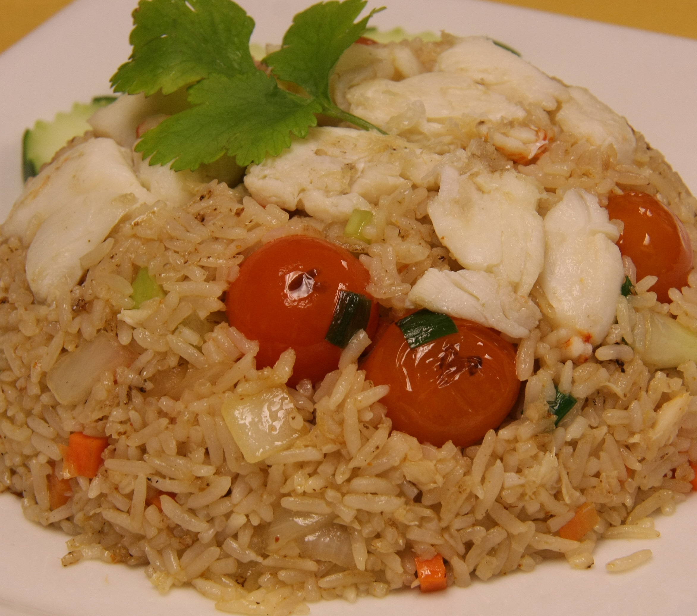 Order 23. Crabmeat Fried Rice  food online from Thai Pavilion National store, Oxon Hill on bringmethat.com