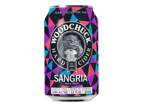 Order Woodchuck Sangria Hard Cider - 6x 12oz Cans food online from Liquor Cabinet store, Houston on bringmethat.com