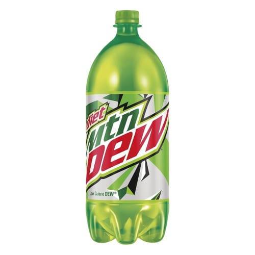 Order Mountain Dew Soda Diet (2 L) food online from Rite Aid store, Corona Del Mar on bringmethat.com