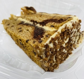 Order Banana Chocolate Cake food online from Baumgart's Cafe store, Edgewater on bringmethat.com