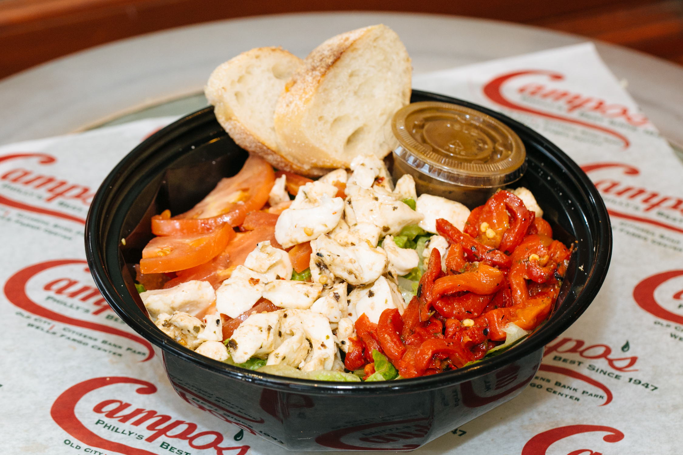 Order Caprese Salad food online from Campo's Philly Cheesesteaks store, Philadelphia on bringmethat.com