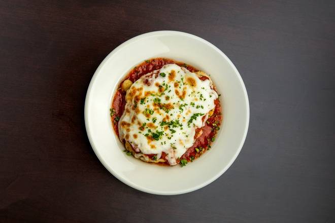 Order Breast of Chicken Parmigiana food online from The Old Spaghetti Factory store, Louisville-Jefferson County on bringmethat.com