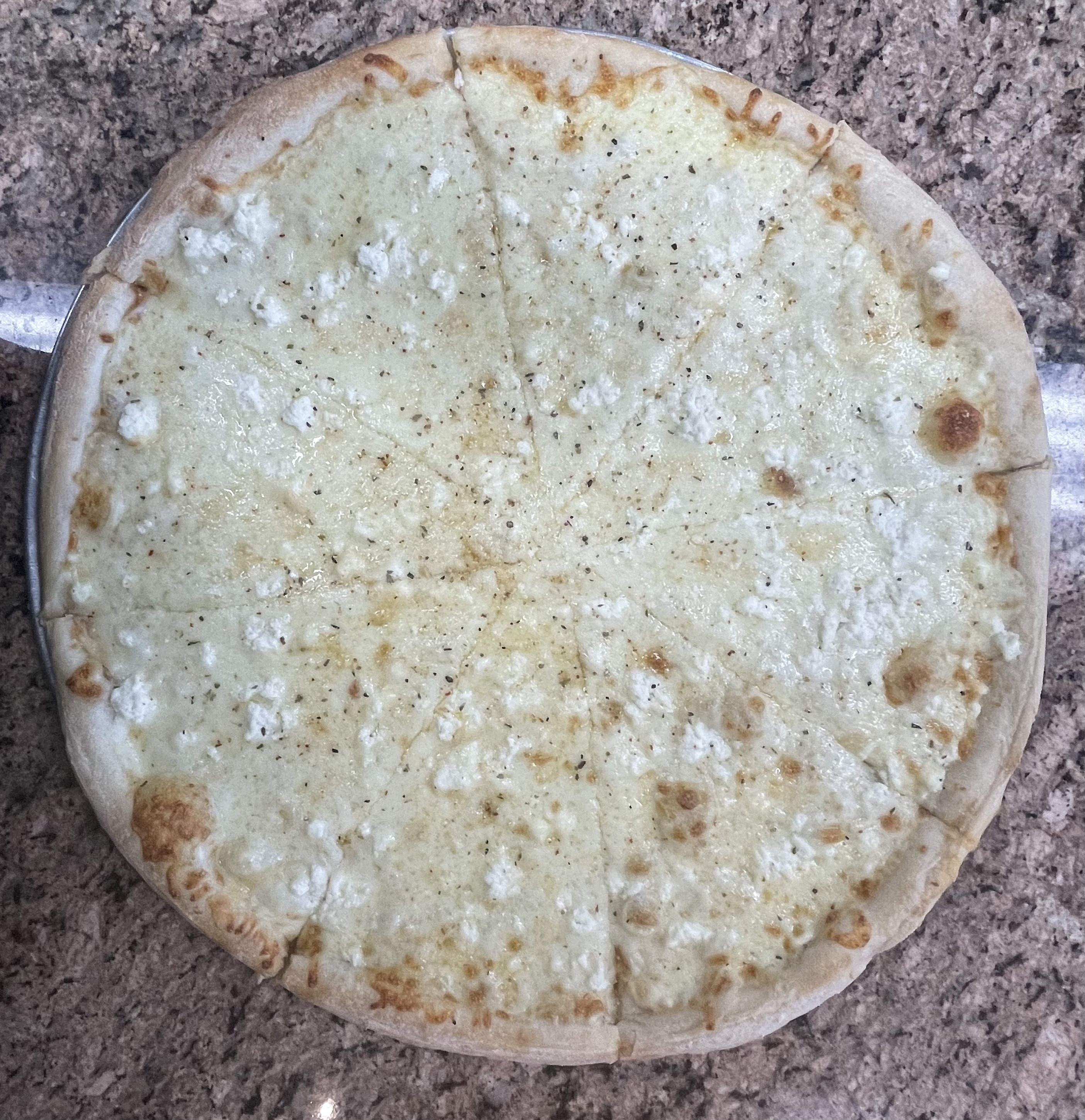 Order Quattro Formaggi 4 Cheese Pizza food online from Original Italian Pizza store, Watertown on bringmethat.com